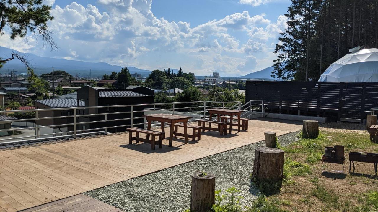 Mount Fuji Panorama Glamping Guest House Fujikawaguchiko Bagian luar foto