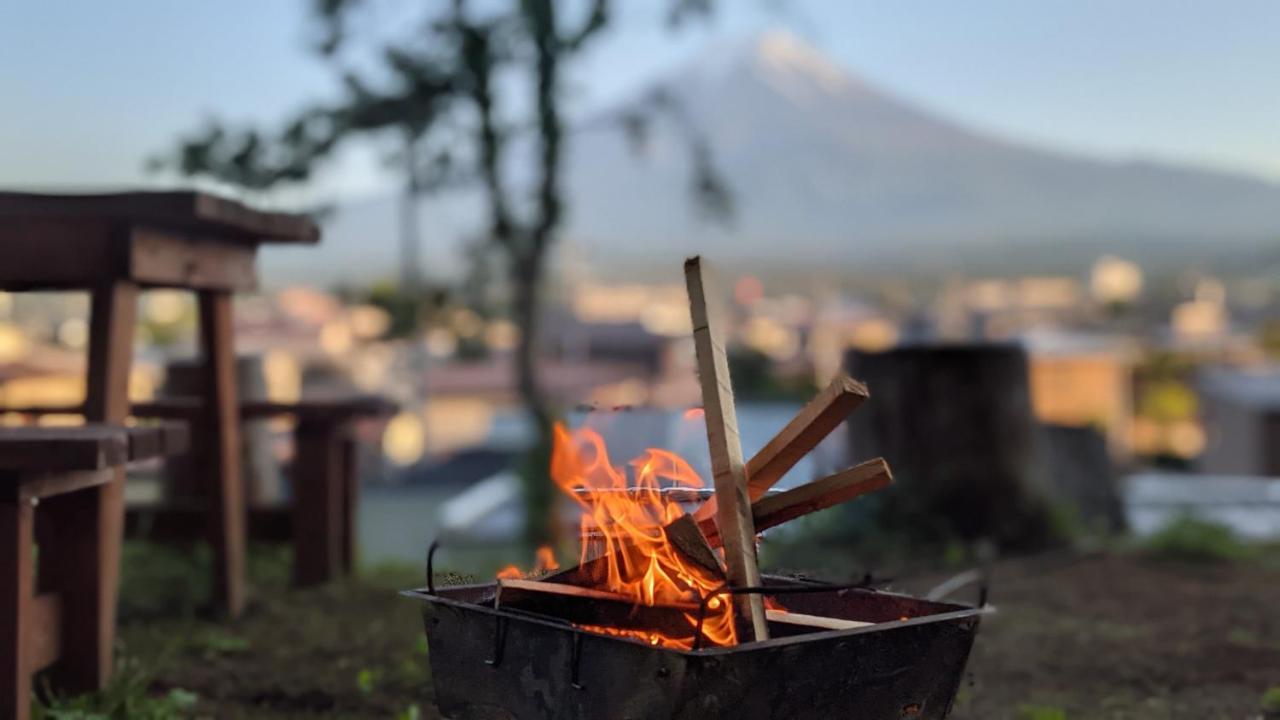 Mount Fuji Panorama Glamping Guest House Fujikawaguchiko Bagian luar foto