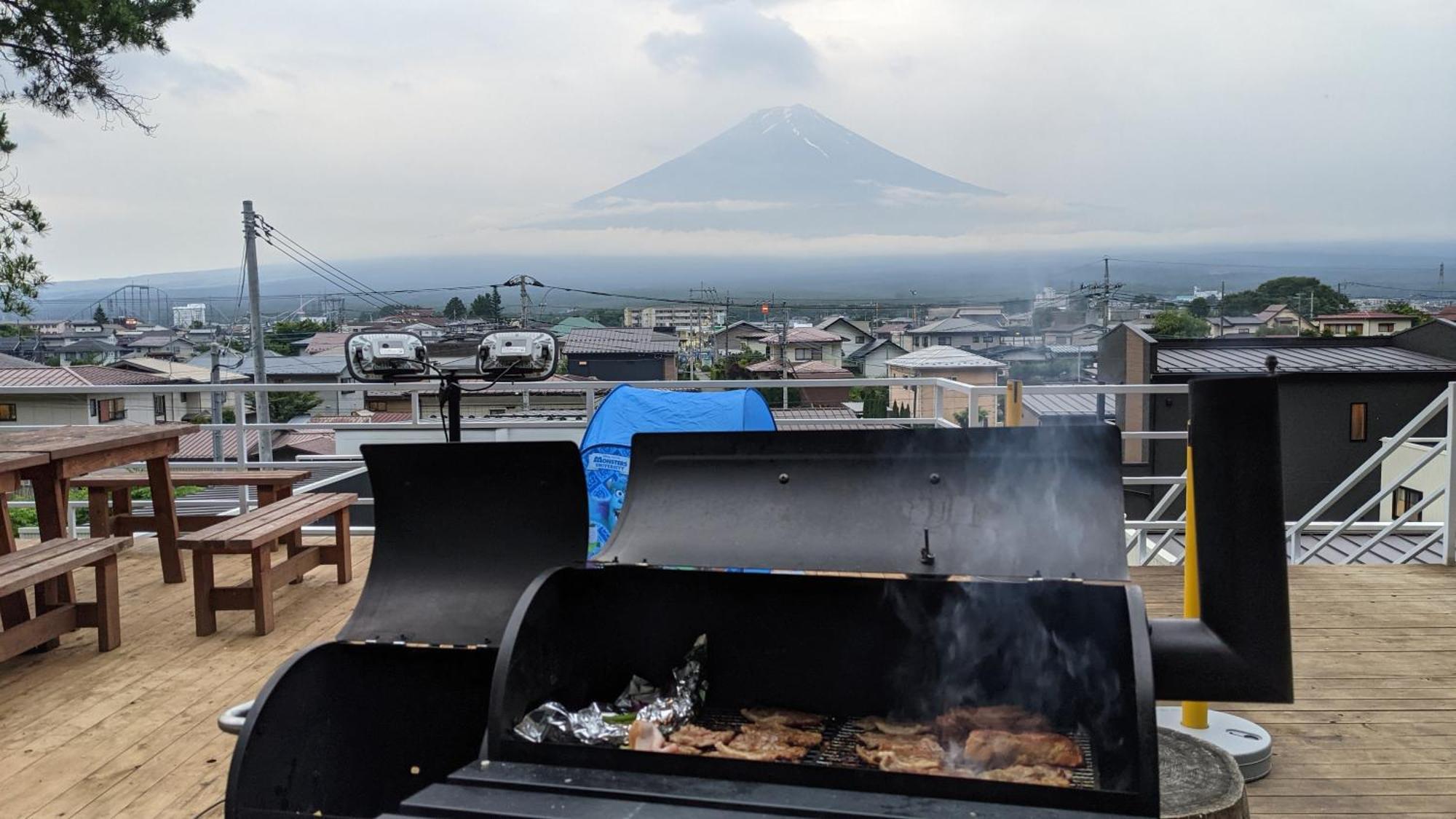 Mount Fuji Panorama Glamping Guest House Fujikawaguchiko Bagian luar foto
