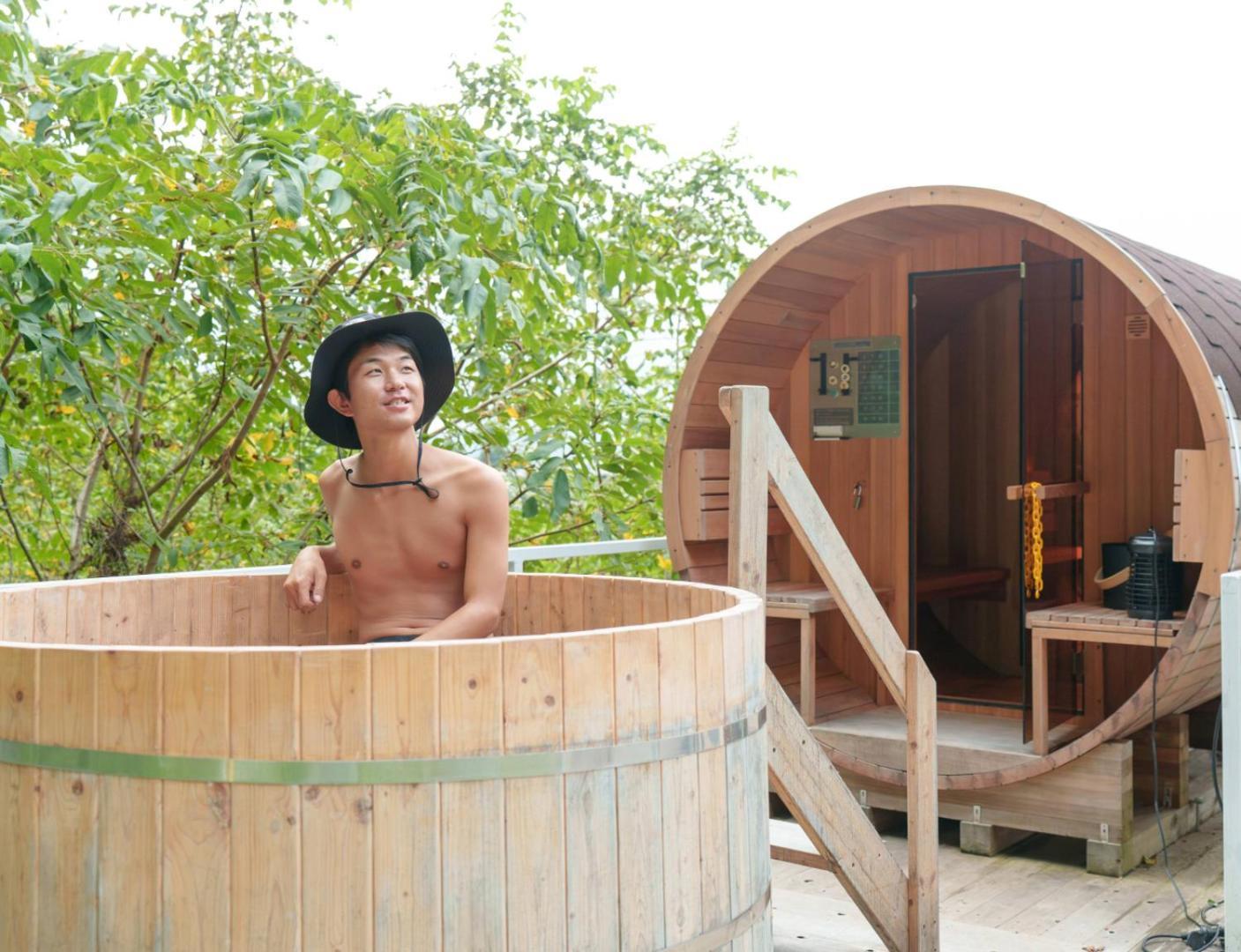 Mount Fuji Panorama Glamping Guest House Fujikawaguchiko Bagian luar foto