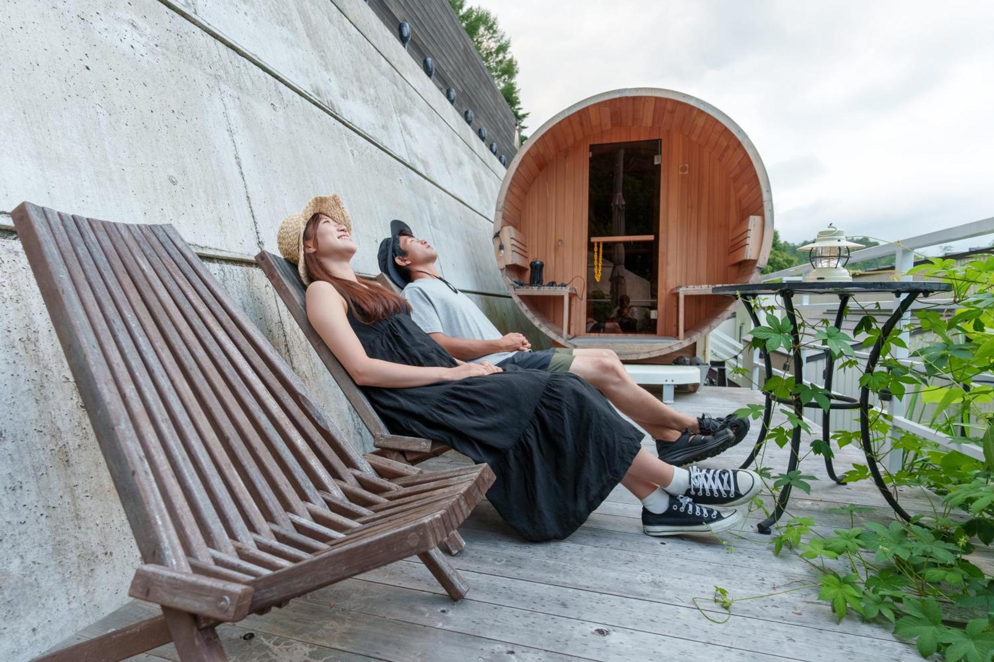 Mount Fuji Panorama Glamping Guest House Fujikawaguchiko Bagian luar foto
